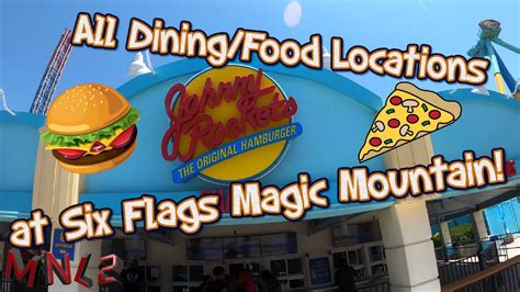 Six flags magic mountaun food